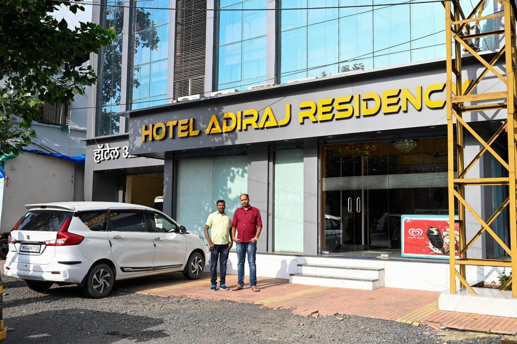 Adiraj Residency Hotell Navi Mumbai Eksteriør bilde