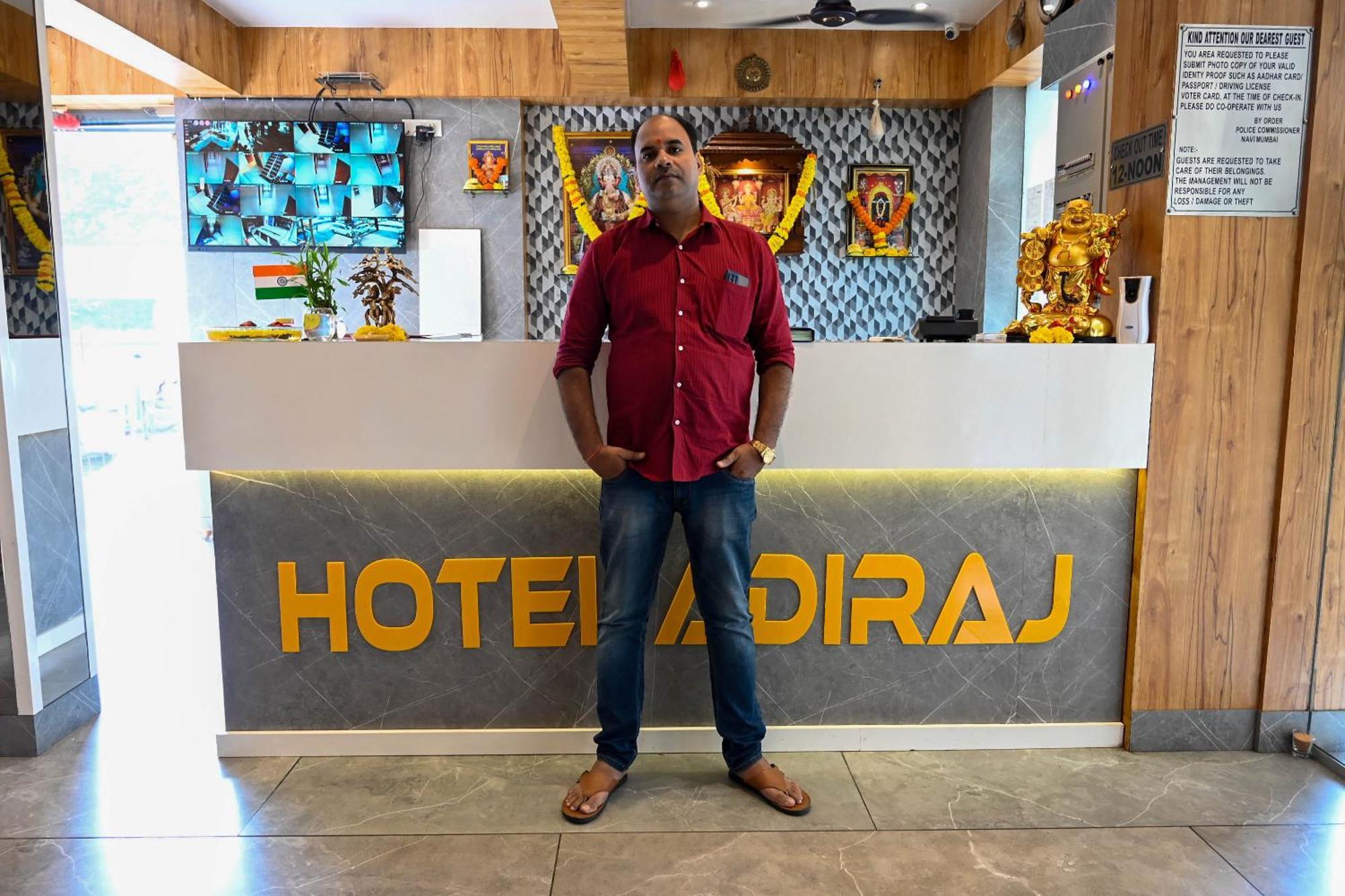 Adiraj Residency Hotell Navi Mumbai Eksteriør bilde